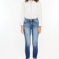 Azaria High Rise Cropped Skinny Jeans - Official Kancan USA