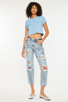  Karen Ultra High Rise Mom Jeans - Official Kancan USA