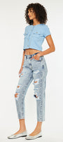 Karen Ultra High Rise Mom Jeans - Official Kancan USA