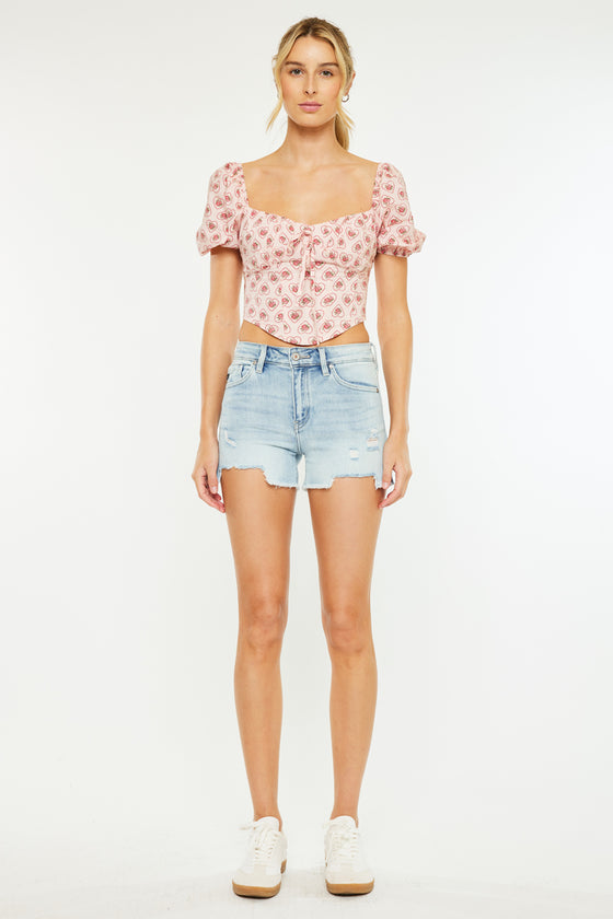 Canyon High Rise Shorts - Official Kancan USA