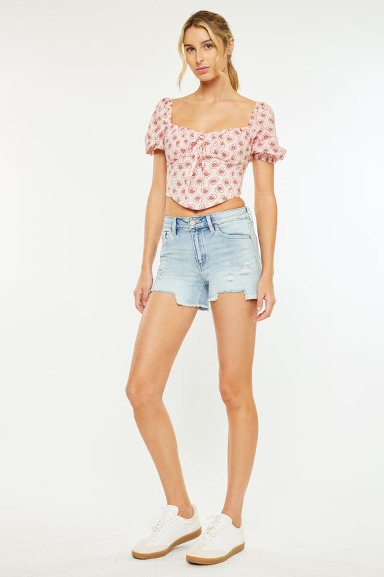 Canyon High Rise Shorts - Official Kancan USA