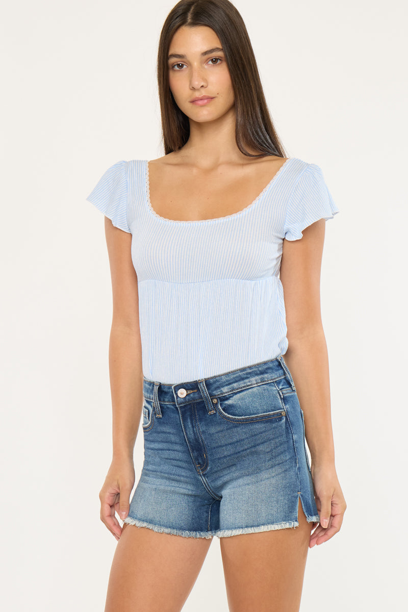 Levy High Rise Shorts