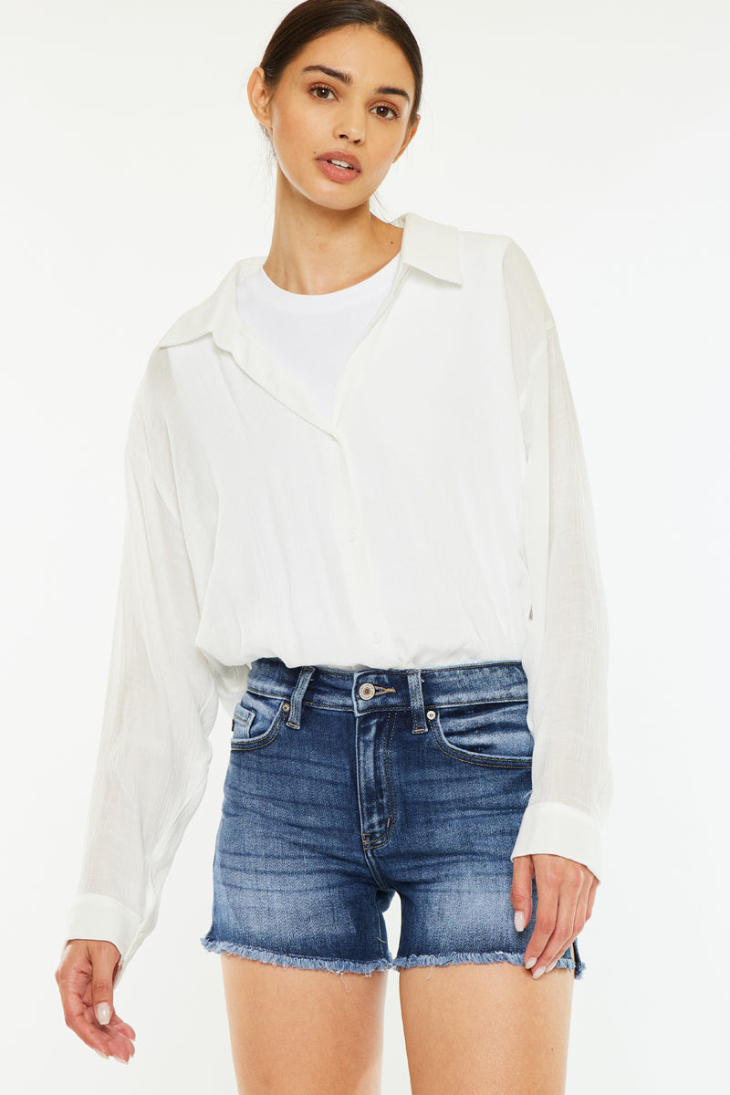 Levy High Rise Shorts - Official Kancan USA