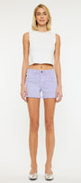 Lilac High Rise Shorts - Official Kancan USA