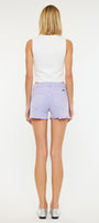 Lilac High Rise Shorts - Official Kancan USA