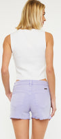 Lilac High Rise Shorts - Official Kancan USA
