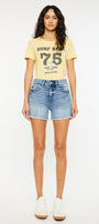 Levy High Rise Shorts - Official Kancan USA