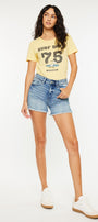 Levy High Rise Shorts - Official Kancan USA
