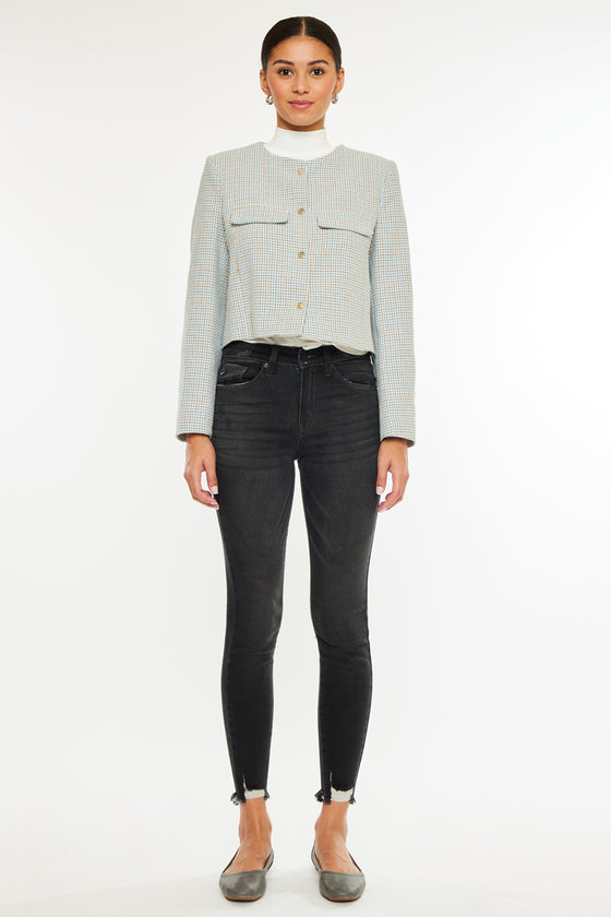 Leo High Rise Ankle Skinny Jeans - Official Kancan USA