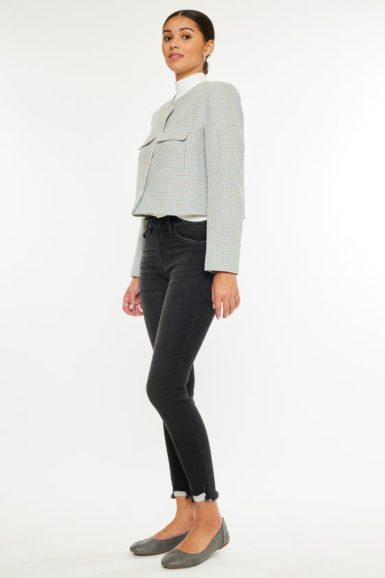 Leo High Rise Ankle Skinny Jeans - Official Kancan USA