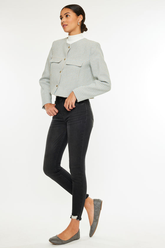 Leo High Rise Ankle Skinny Jeans - Official Kancan USA