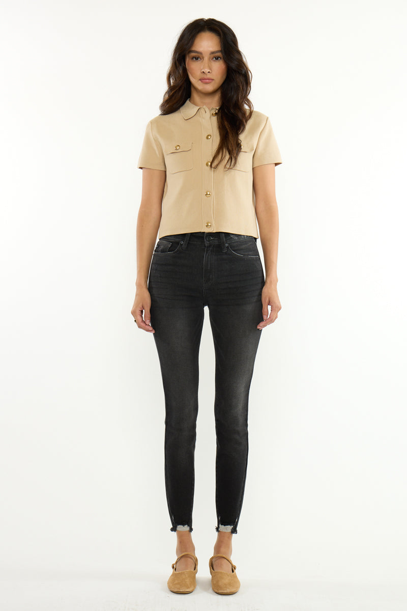 Leo High Rise Ankle Skinny