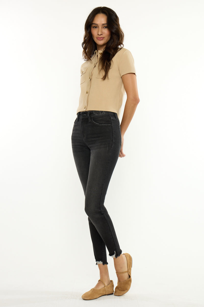 Leo High Rise Ankle Skinny
