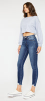 Leo High Rise Ankle Skinny Jeans - Official Kancan USA