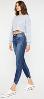 Leo High Rise Ankle Skinny Jeans - Official Kancan USA