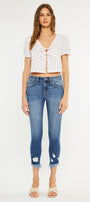 Raleigh High Rise Ankle Skinny - Official Kancan USA
