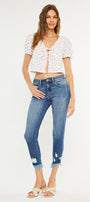 Raleigh High Rise Ankle Skinny - Official Kancan USA