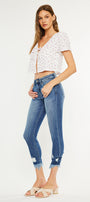 Raleigh High Rise Ankle Skinny - Official Kancan USA