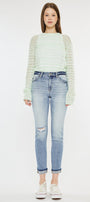 Remio High Rise Mom Jeans - Official Kancan USA