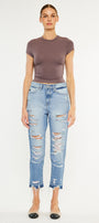Cheyenne Ultra High Rise Ankle Skinny Jeans - Official Kancan USA