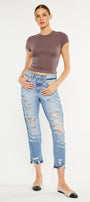 Cheyenne Ultra High Rise Ankle Skinny Jeans - Official Kancan USA