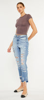 Cheyenne Ultra High Rise Ankle Skinny Jeans - Official Kancan USA