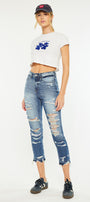 Cheyenne Ultra High Rise Ankle Skinny Jeans - Official Kancan USA