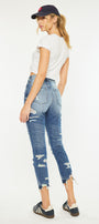 Cheyenne Ultra High Rise Ankle Skinny Jeans - Official Kancan USA