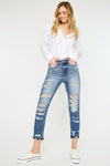Cheyenne Ultra High Rise Ankle Skinny Jeans - Official Kancan USA