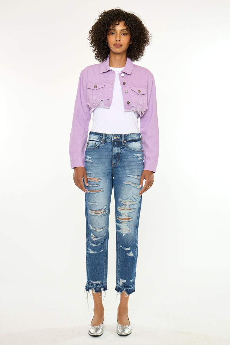 Cheyenne Ultra High Rise Ankle Skinny - Official Kancan USA