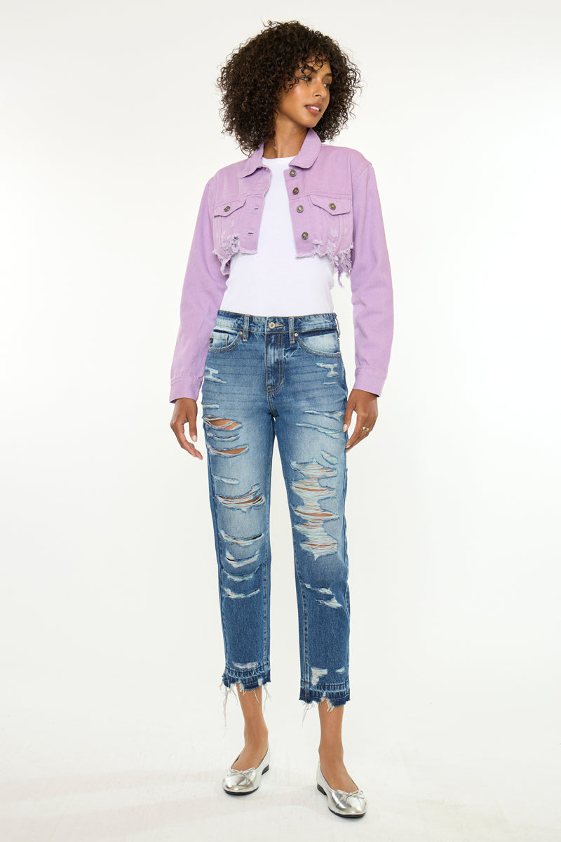 Cheyenne Ultra High Rise Ankle Skinny - Official Kancan USA