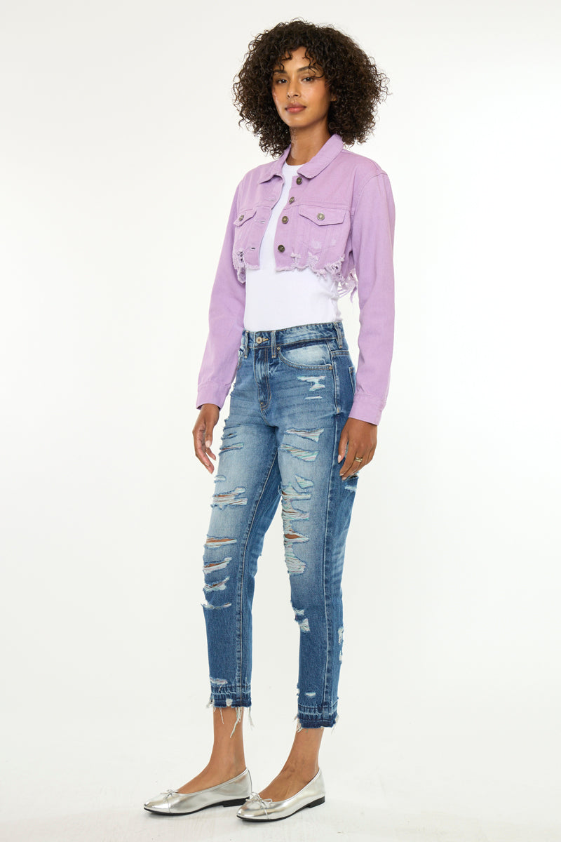 Cheyenne Ultra High Rise Ankle Skinny - Official Kancan USA