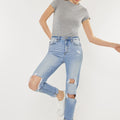 Sandra High Rise Mom Jeans - Official Kancan USA
