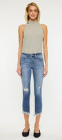 Camila Mid Rise Ankle Skinny Jeans - Official Kancan USA