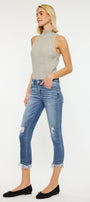 Camila Mid Rise Ankle Skinny Jeans - Official Kancan USA