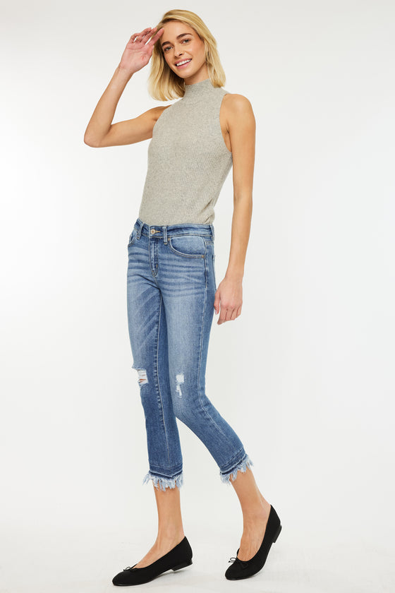 Camila Mid Rise Ankle Skinny Jeans - Official Kancan USA