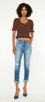 Camila Mid Rise Ankle Skinny - Official Kancan USA