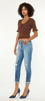 Camila Mid Rise Ankle Skinny - Official Kancan USA