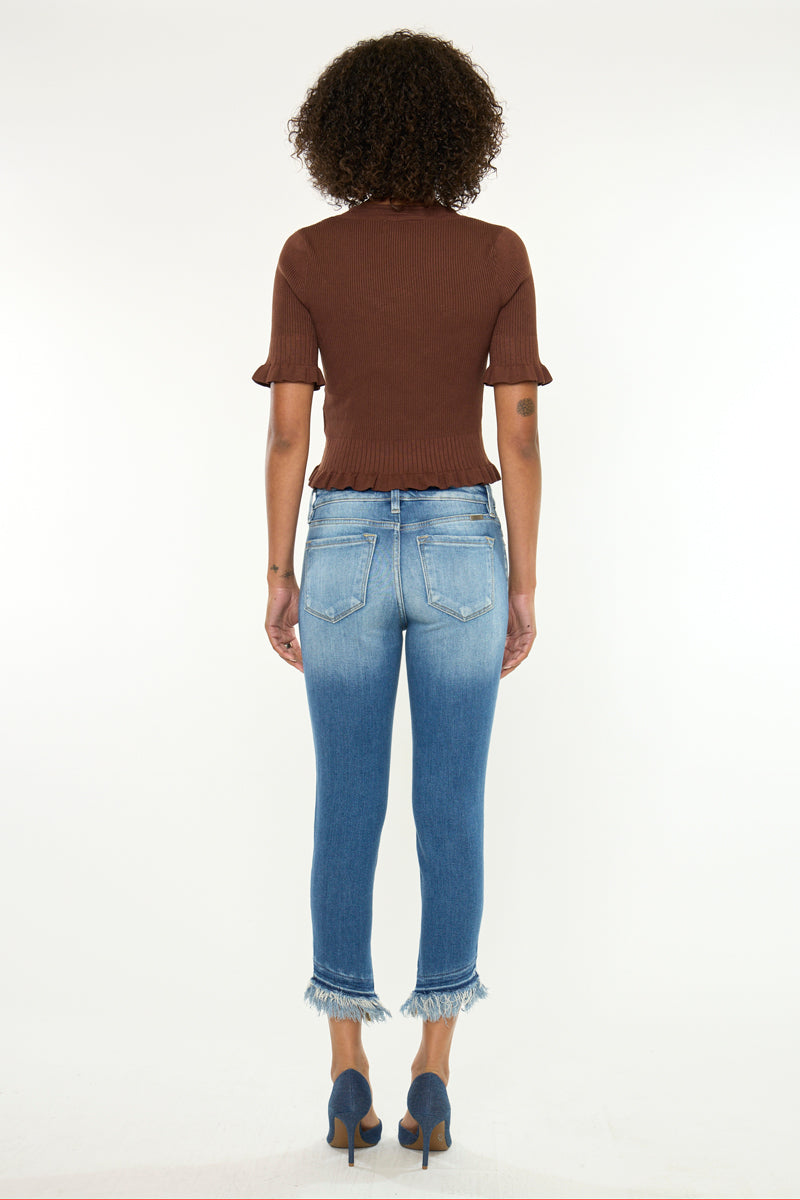 Camila Mid Rise Ankle Skinny - Official Kancan USA