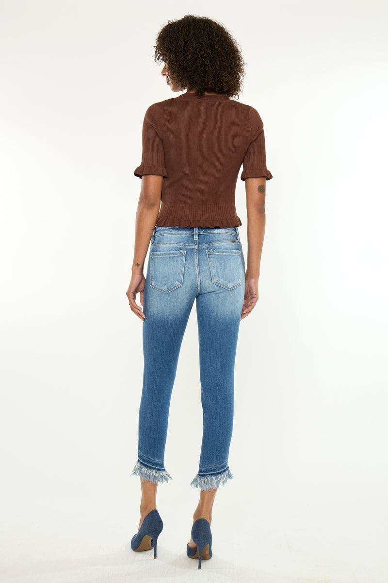 Camila Mid Rise Ankle Skinny - Official Kancan USA