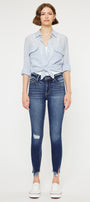 Jordan High Rise Ankle Skinny Jeans - Official Kancan USA