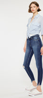 Jordan High Rise Ankle Skinny Jeans - Official Kancan USA