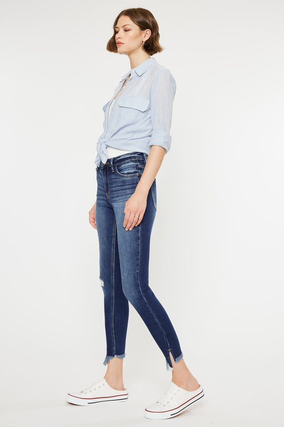 Jordan High Rise Ankle Skinny Jeans - Official Kancan USA