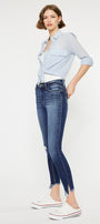Jordan High Rise Ankle Skinny Jeans - Official Kancan USA