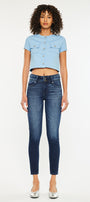 Genelin High Rise Super Skinny Jeans - Official Kancan USA