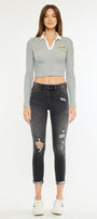 Cassidy High Rise Ankle Skinny Jeans - Official Kancan USA