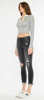 Cassidy High Rise Ankle Skinny Jeans - Official Kancan USA