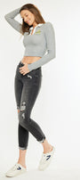 Cassidy High Rise Ankle Skinny Jeans - Official Kancan USA