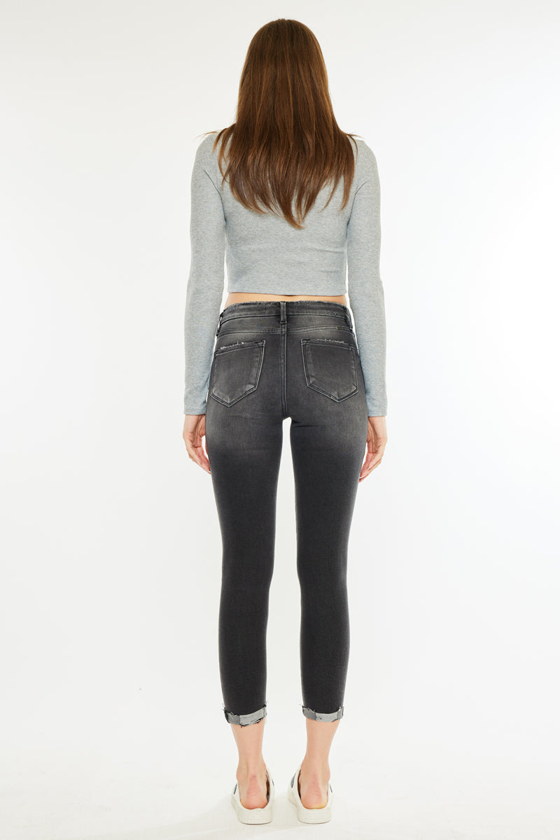 Cassidy High Rise Ankle Skinny Jeans - Official Kancan USA