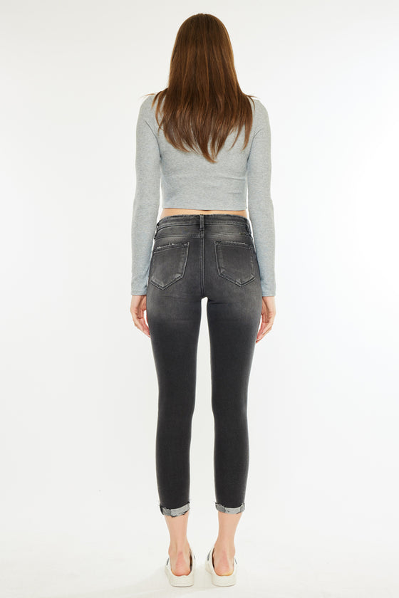 Cassidy High Rise Ankle Skinny Jeans - Official Kancan USA